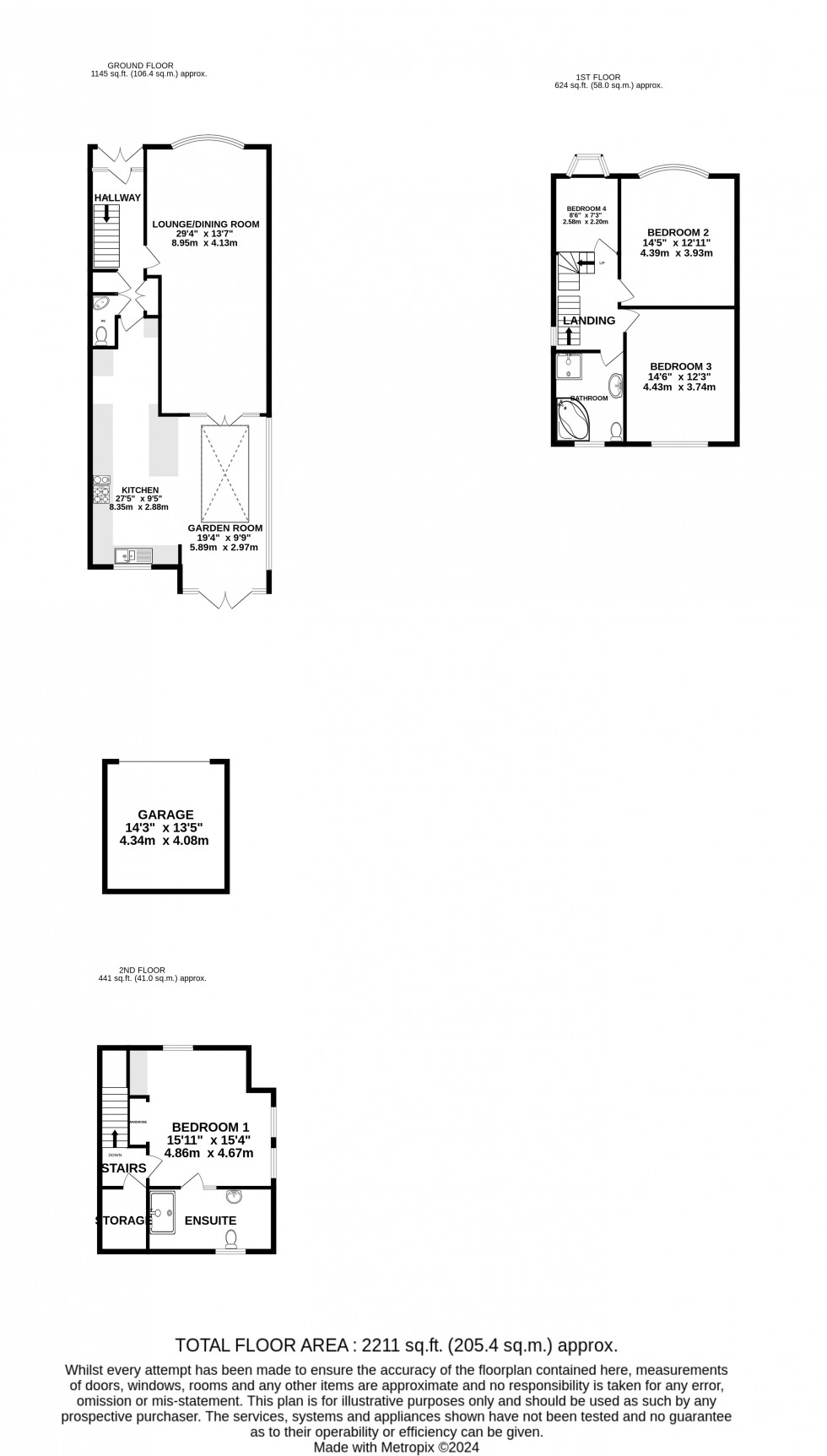 Floorplan for Maidstone Road, Chatham, Kent ME4 6DP