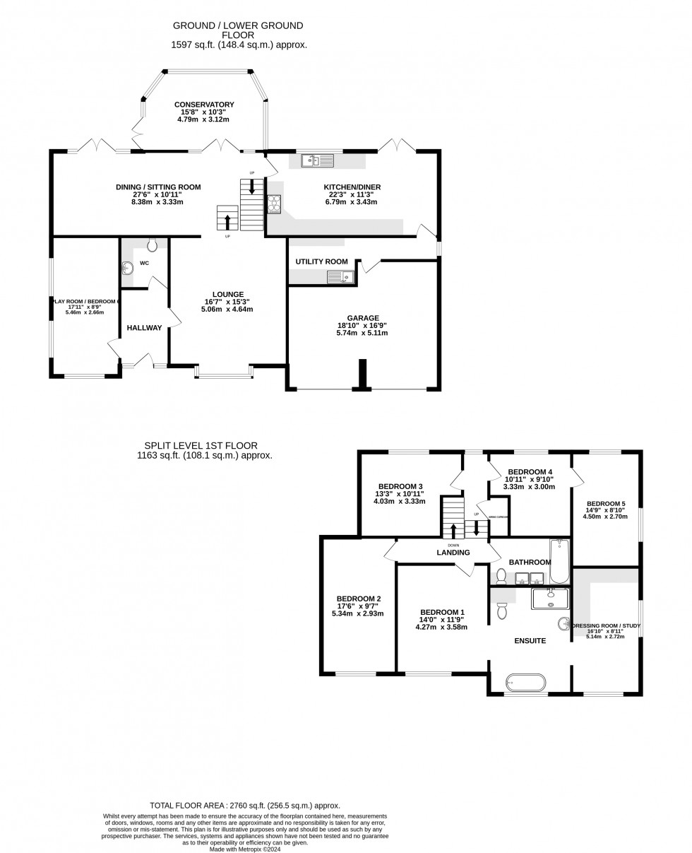 Floorplan for Landor Court, Gillingham, Kent ME7 3SP