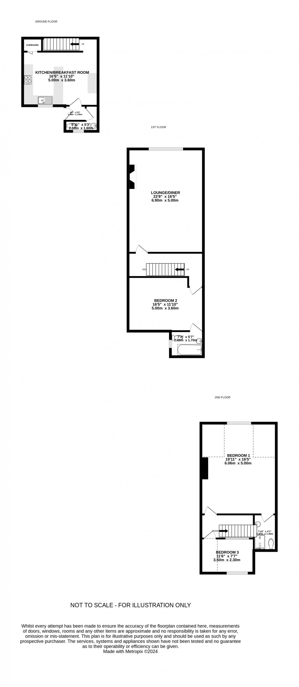 Floorplan for High Street, Rainham, Gillingham, Kent ME8 8BA