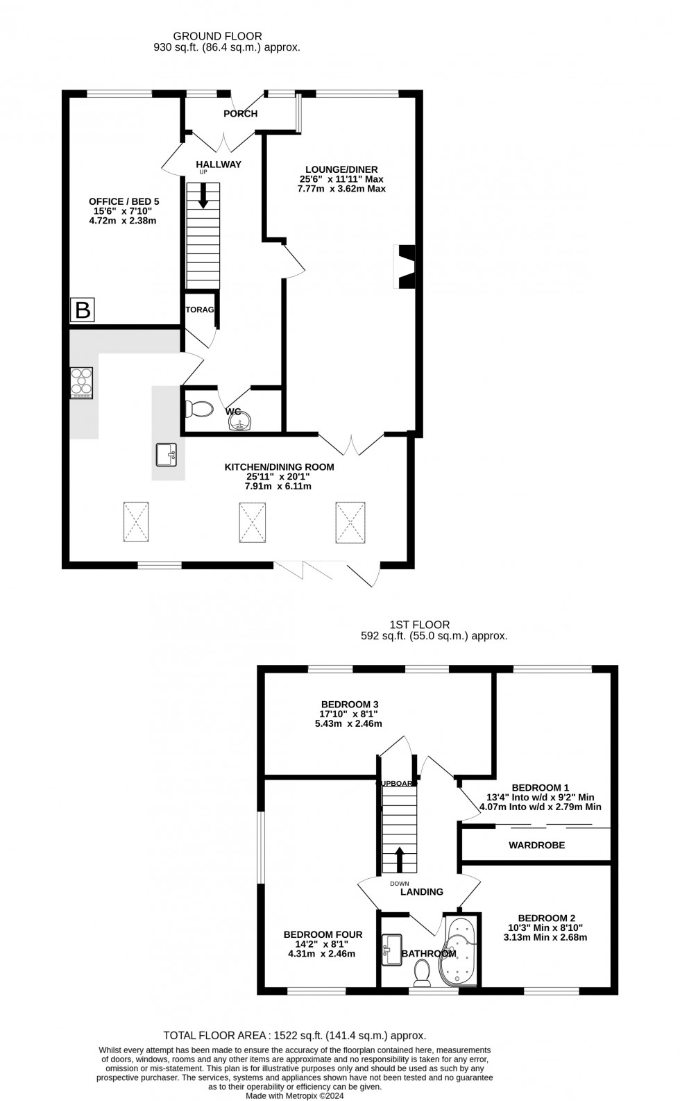 Floorplan for Panton Close, Chatham, Kent ME5 8PP