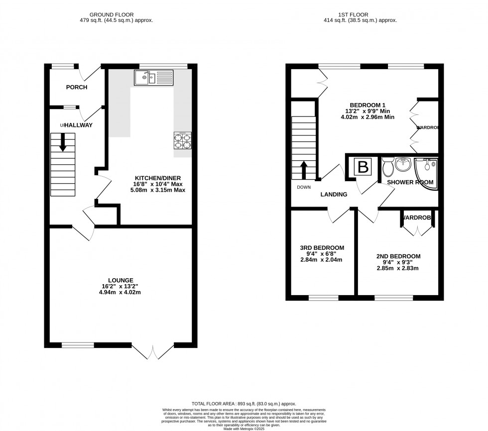 Floorplan for Greenvale Gardens, Rainham, Gillingham, Kent ME8 6HB