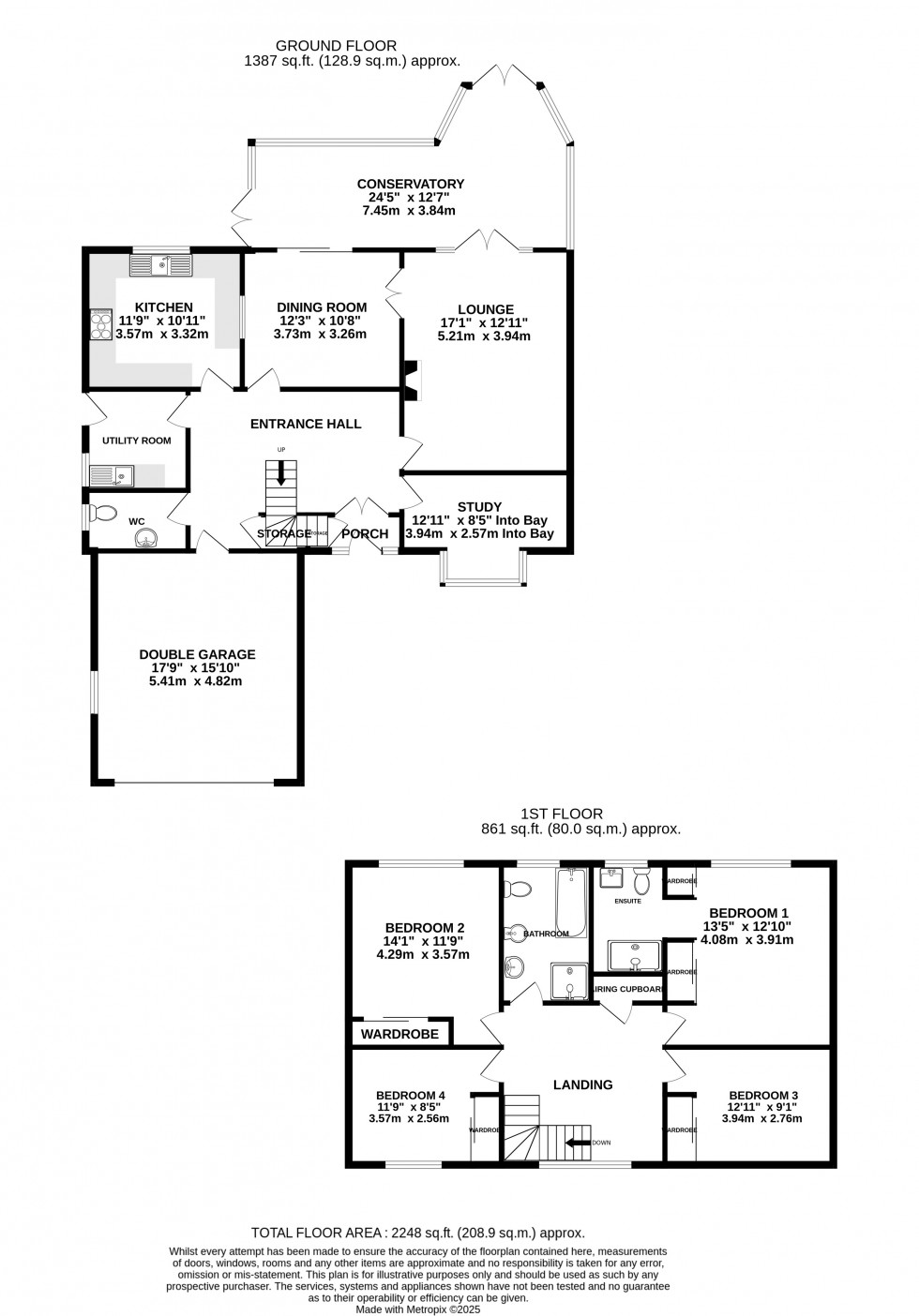 Floorplan for Barleymow Close, Waldersalde, Chatham, Kent ME5 8JZ