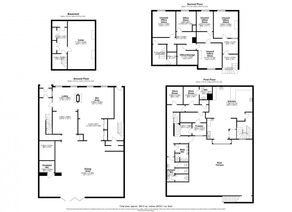 Floorplan for Earl Street, Maidstone, Kent ME14 1PS