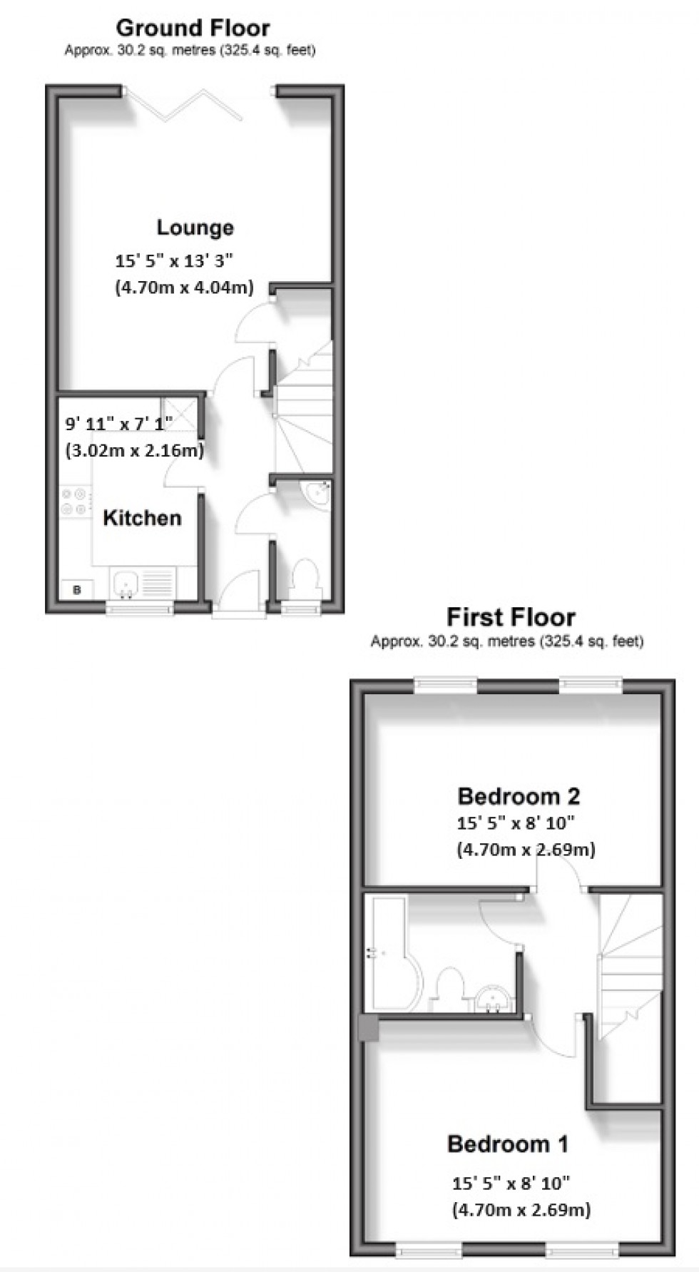 Floorplan for Speedwell Avenue, Chatham, Kent ME5 0RX