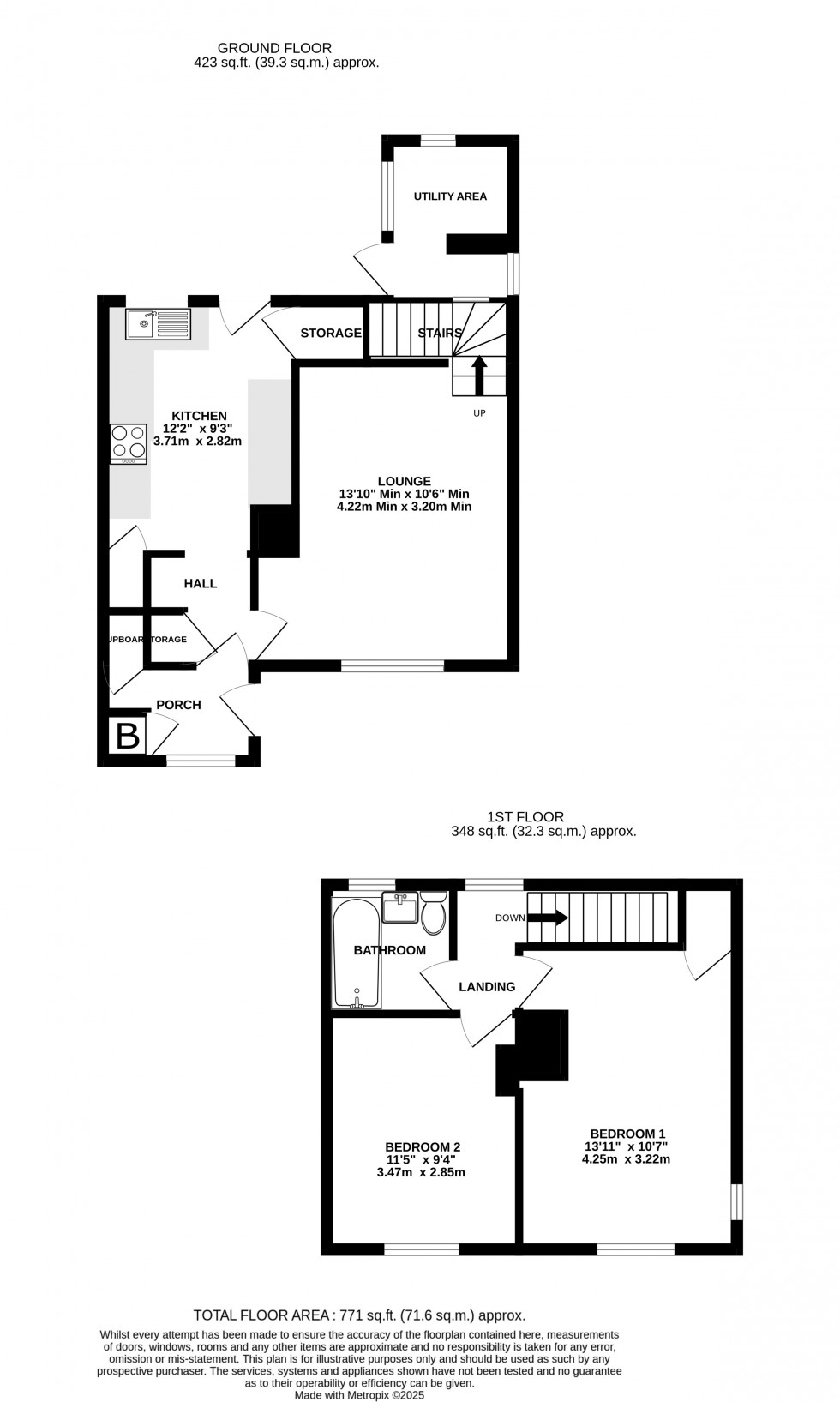 Floorplan for The Tideway, Rochester, Kent ME1 3PR