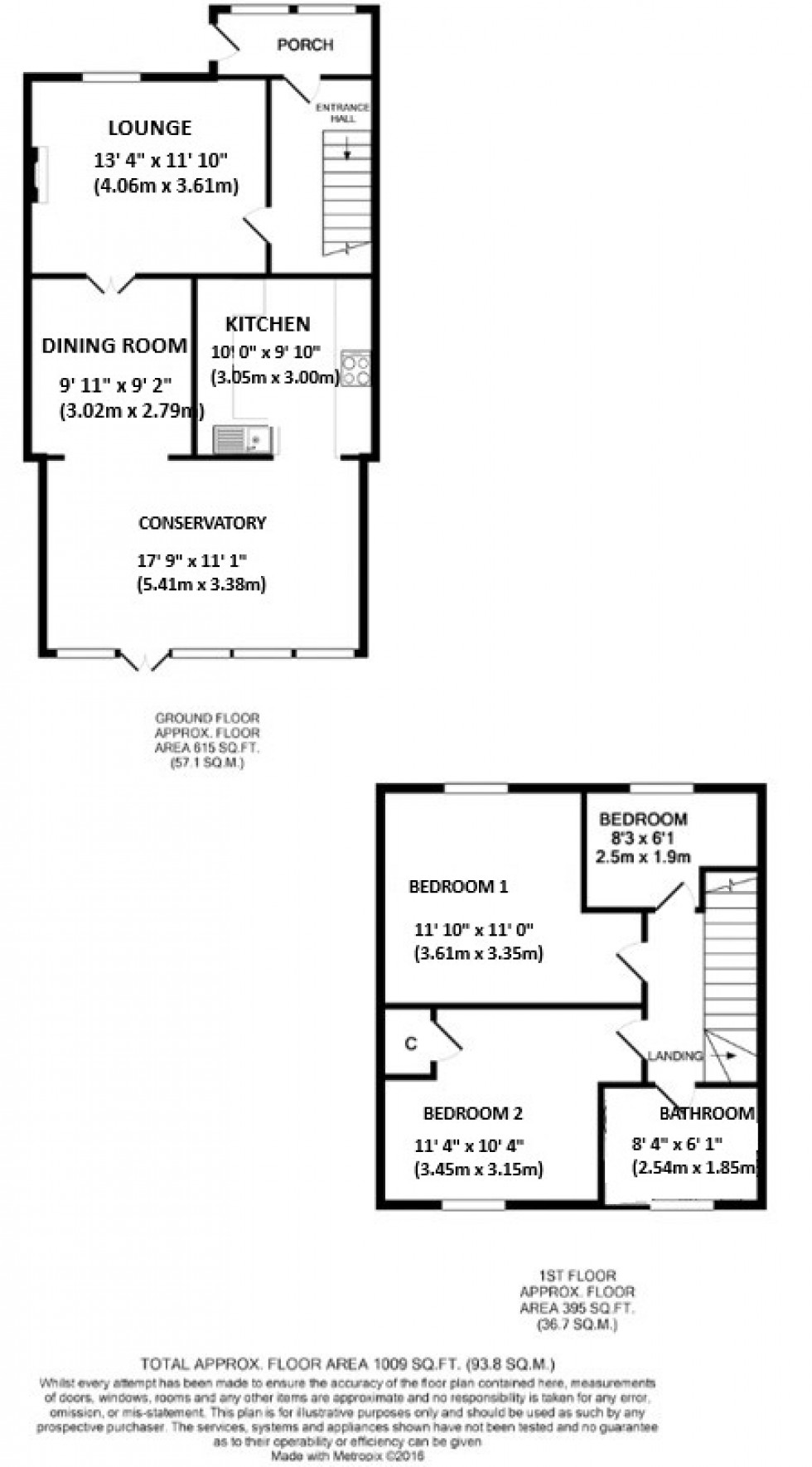 Floorplan for Hurstwood, Chatham, Kent ME5 0XH