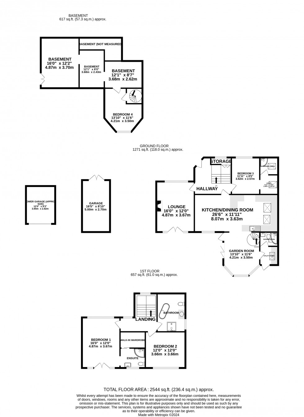 Floorplan for The Ridgeway, Chatham, Kent ME4 6PB