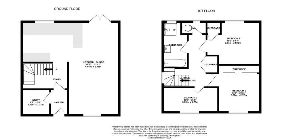 Floorplan for Greenview Walk, Gillingham, Kent ME7 2DD